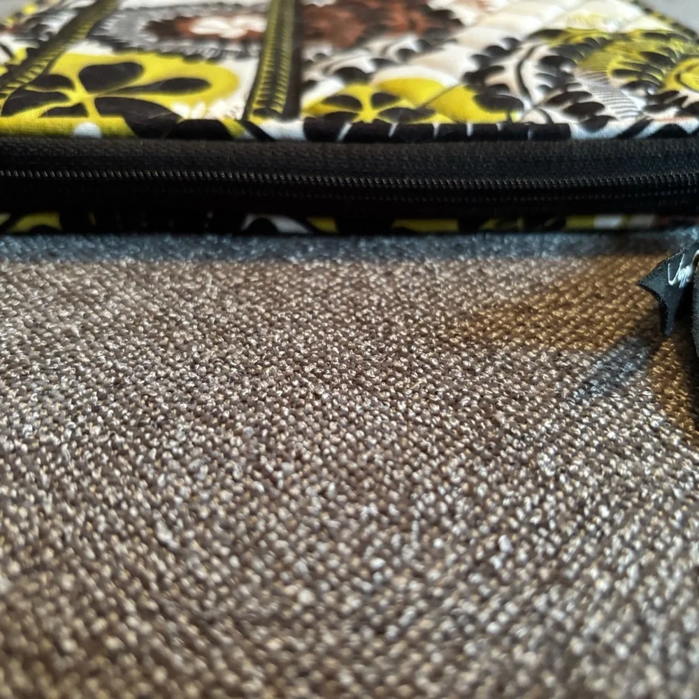 Vera Bradley Floral Tablet Sleeve - Green, Brown, White